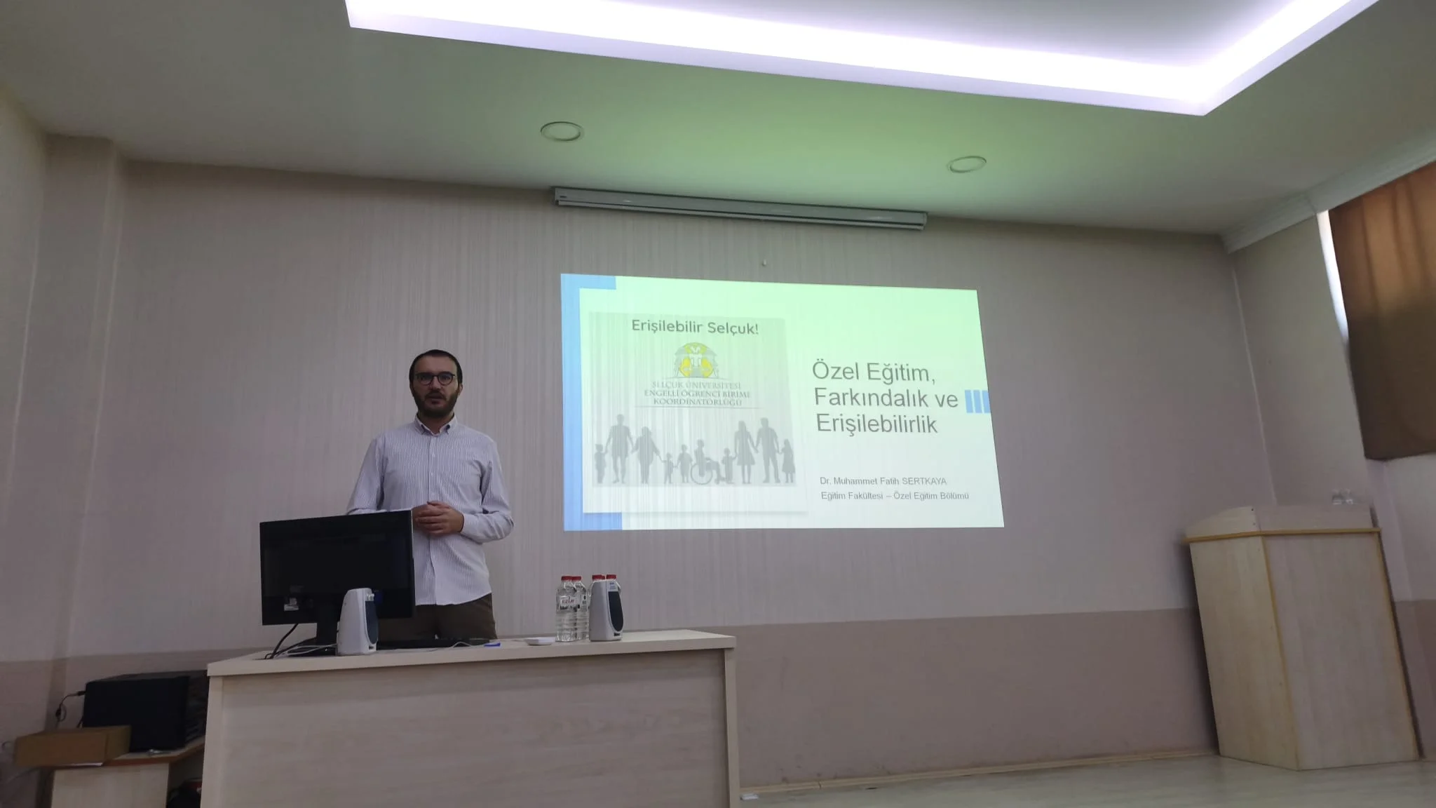 Fakültemiz Öğretim Elemanları Üniversitemiz Genelinde Özel Eğitim Farkındalık ve Empati Seminerleri Gerçekleştirdi